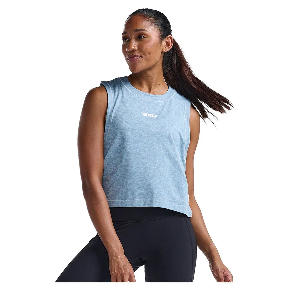 

Футболка 2XU Motion Crop, синий