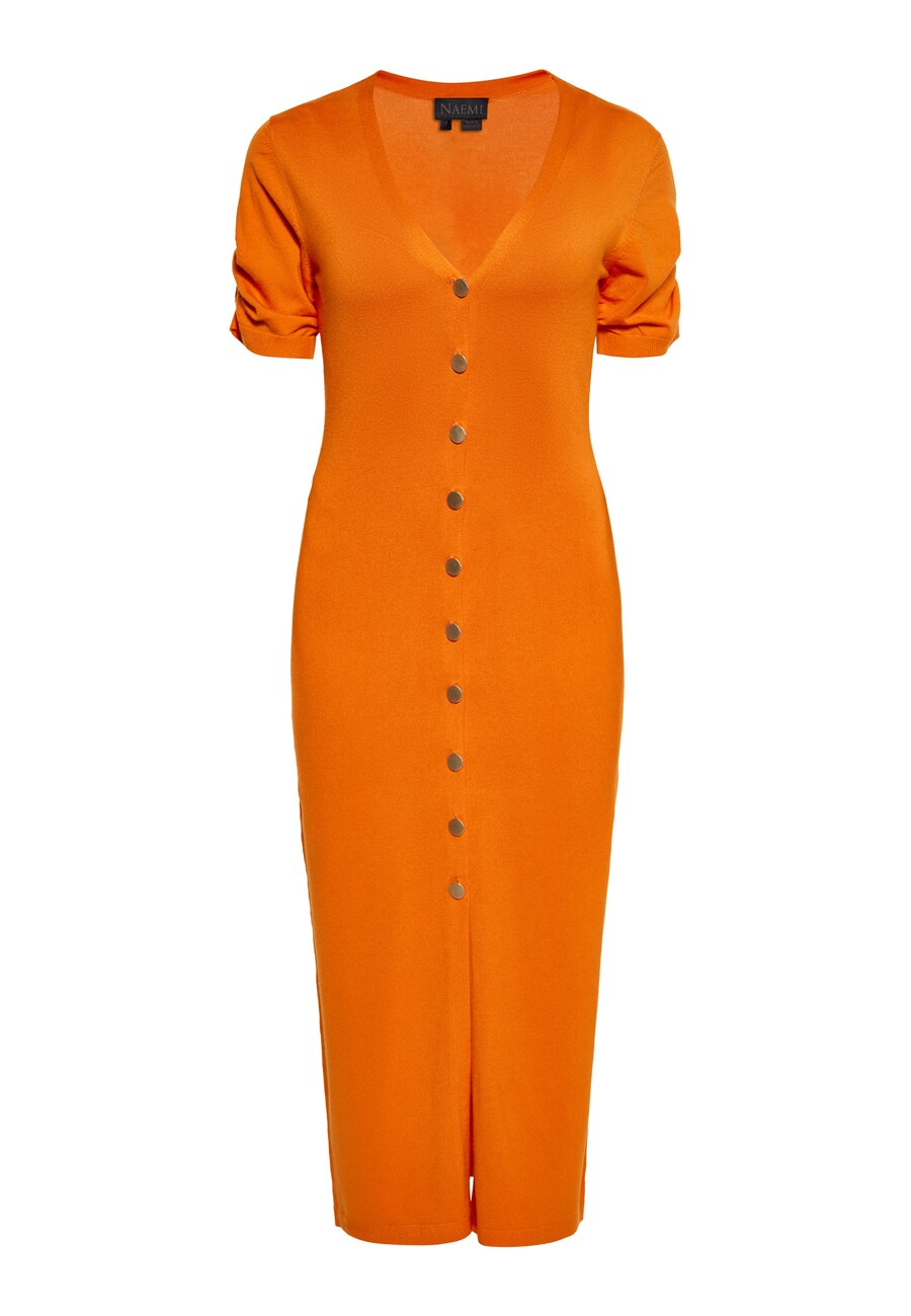 

Вязаное платье NAEMI Knitted dress, цвет dark orange