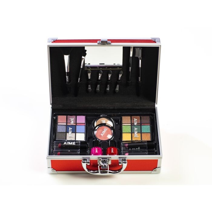 

Помада Estuche de Maquillaje Aime, Set 12 Productos