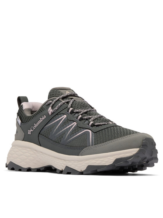 Женские треккинговые кроссовки Columbia Peakfreak Rush OutDry текстильные, серый — фото 3