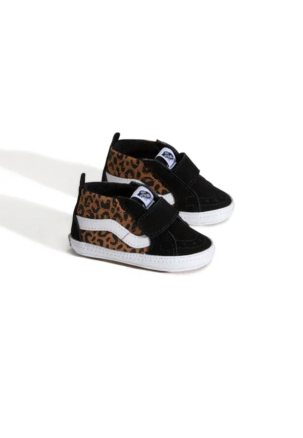 Кроссовки Vans Sk8 hi crib touch strap shoes, черный — фото 2