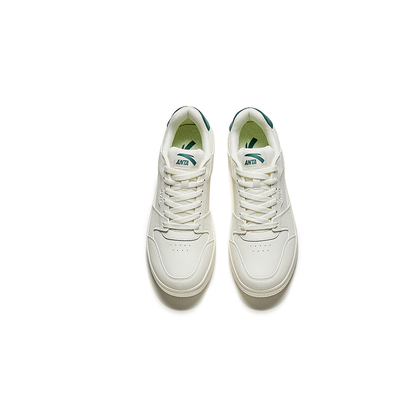 Кроссовки ANTA Skateboarding Shoes Men Low-top Ivory White/sage Green, слоновая кость/зеленый — фото 4