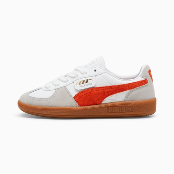

Кроссовки для больших детей Palermo Leather Puma, белый