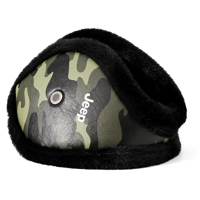 

Накладные наушники мужские Jeep, черный зеленый pattern