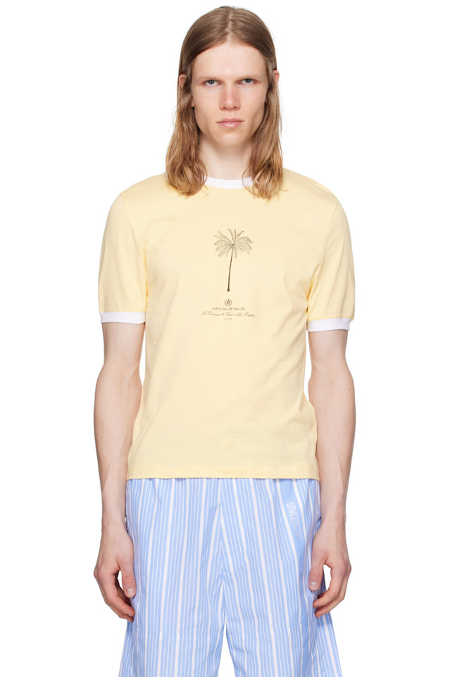 

Футболка «The Venice» с принтом круиза Jacquemus, бежевый
