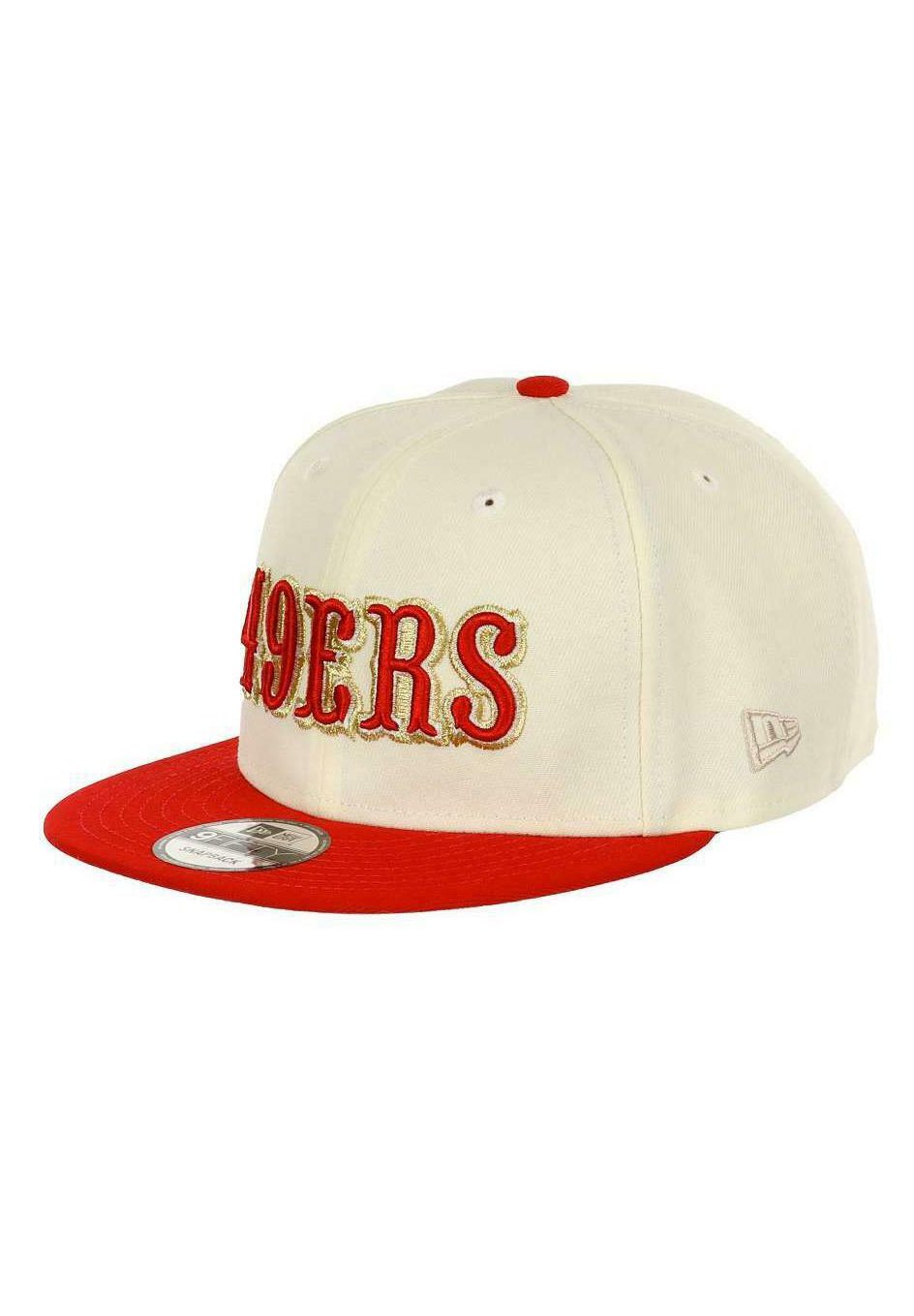 

Бейсболка SAN FRANCISCO 49ERS NFL 75TH ANNIVERSARY SIDEPATCH 9FIFTY SNAPBACK New Era, цвет weiss