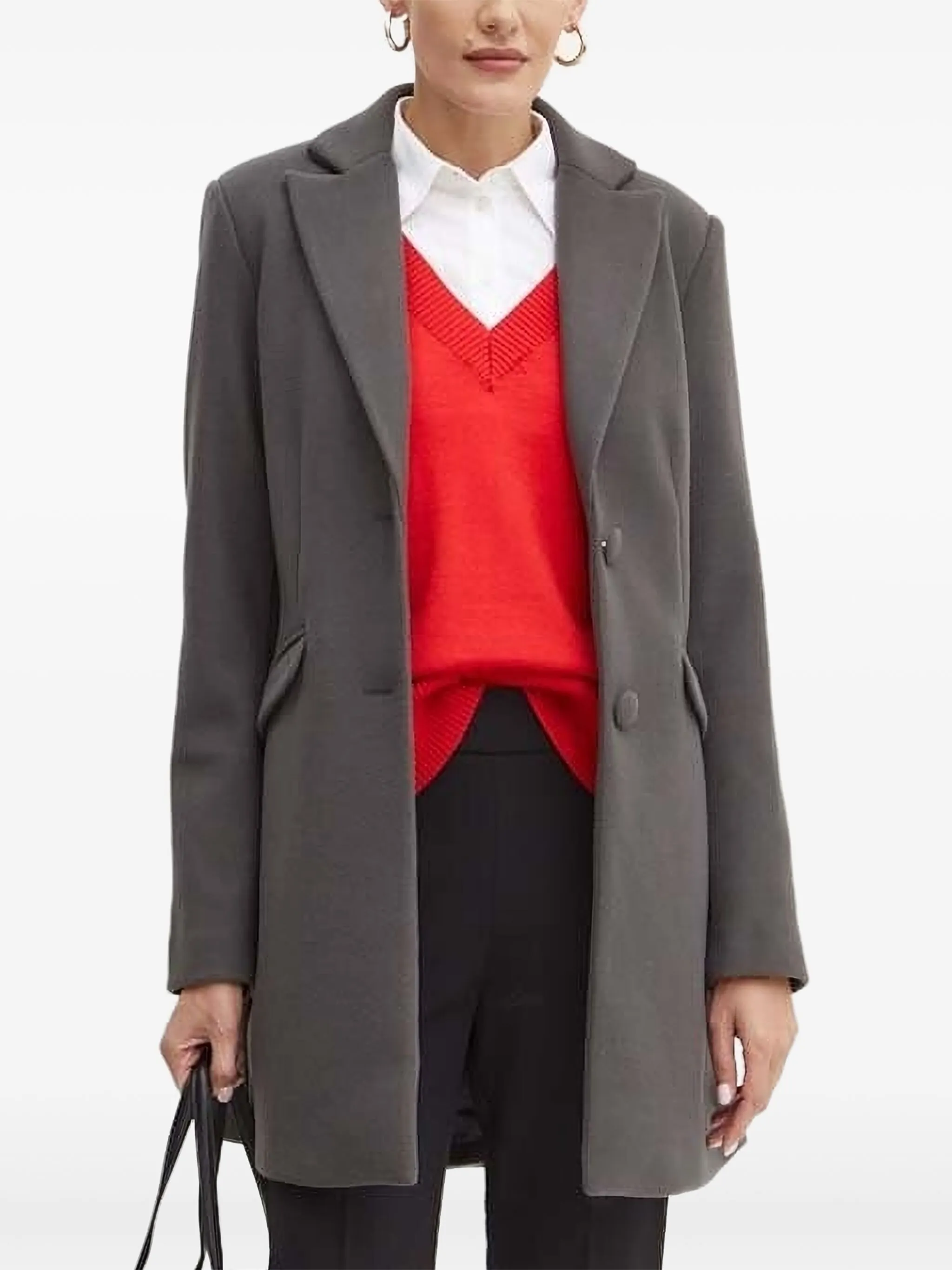 

Пальто на пуговицах Silvian Heach, серый