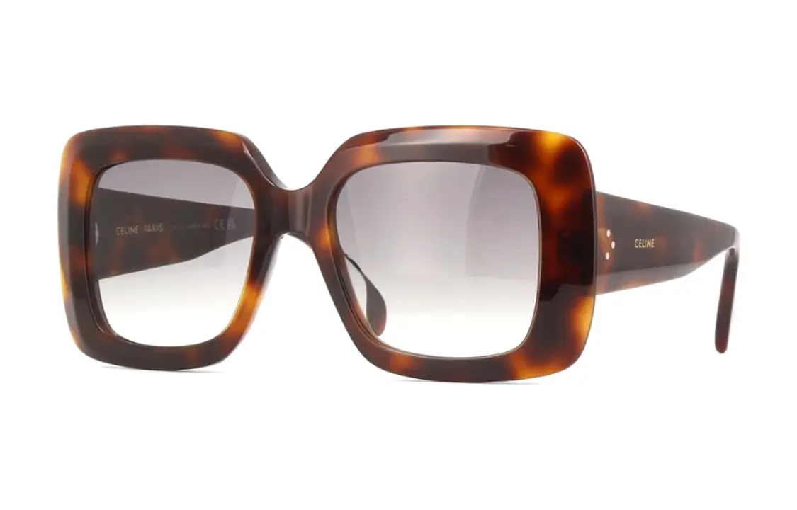 

CELINE Солнцезащитные очки квадратной формы, Brown