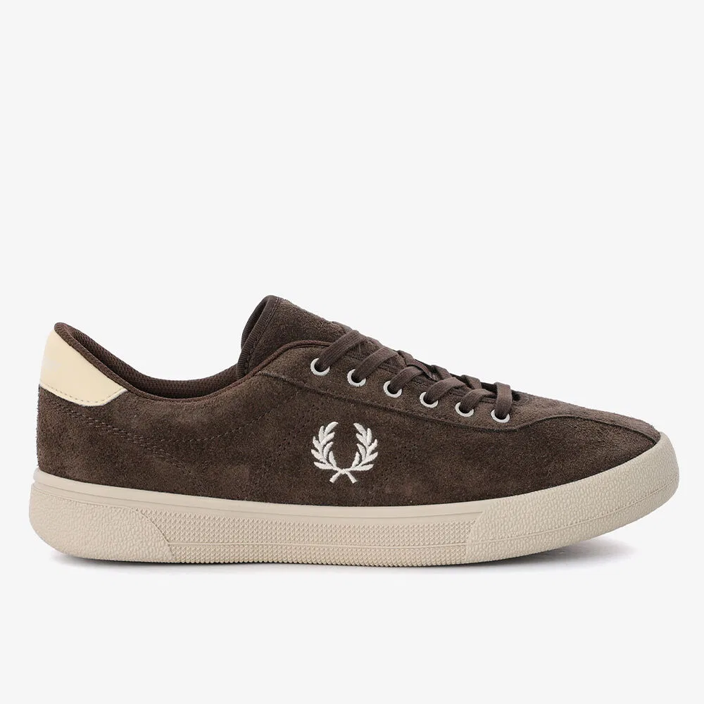 Мужские замшевые низкие кроссовки Tennis Shoe Burnt Tobacco от Fred Perry