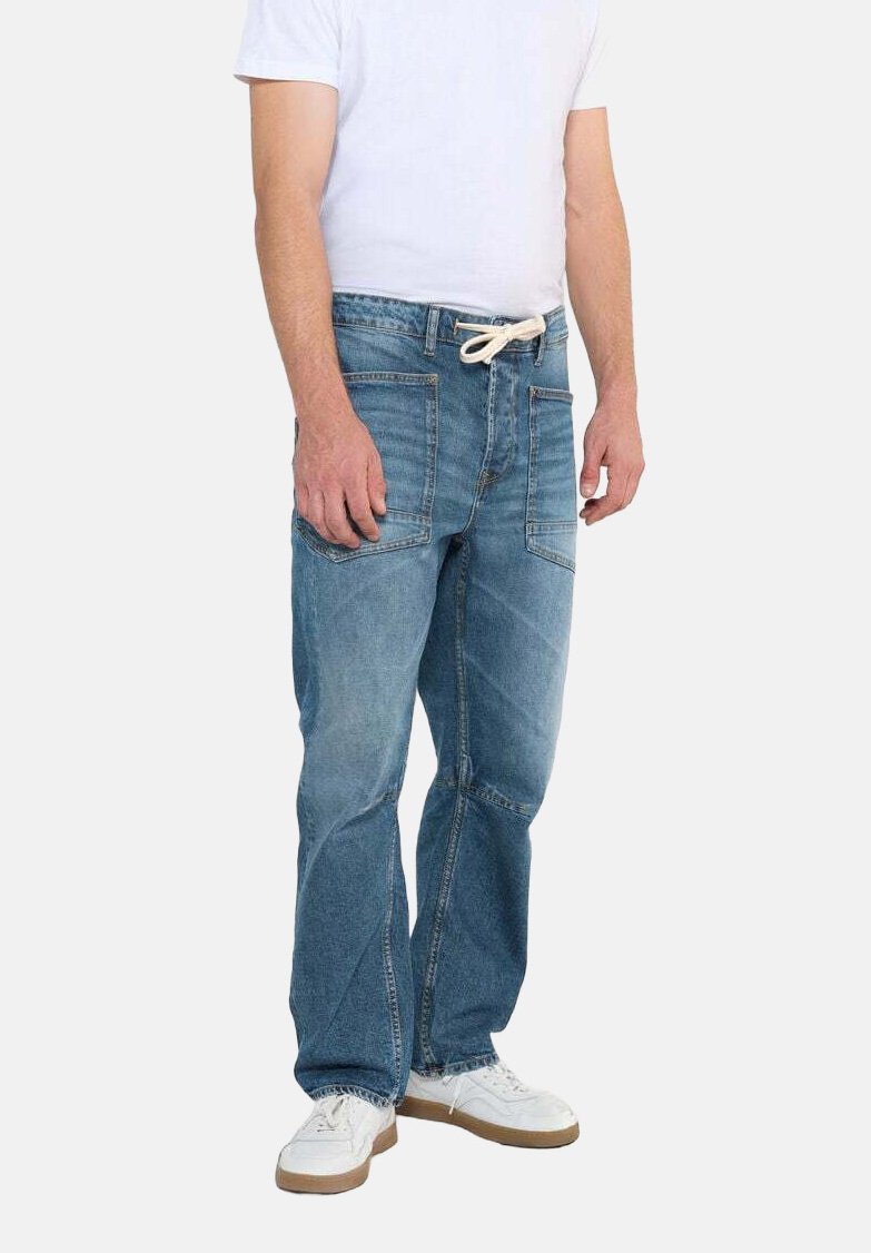 

Джинсы свободного кроя LOOSE LARGE HOBO LONGUEUR Le Temps Des Cerises, синий