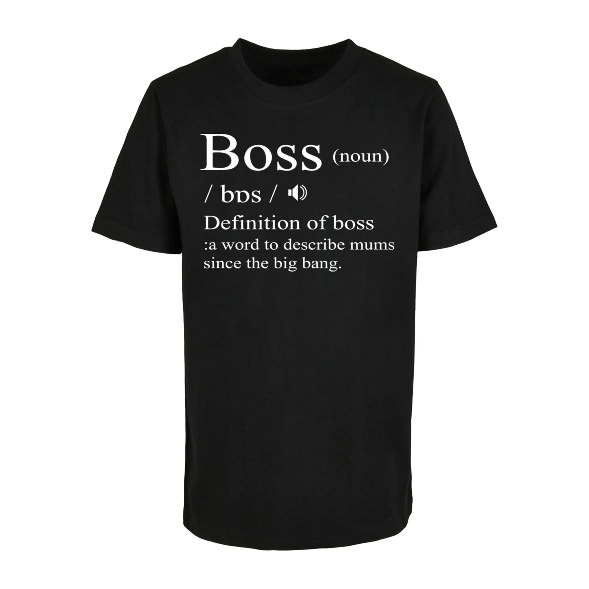 

Футболка ABSOLUTE CULT «Детская мужская футболка ABSOLUTE CULT ко Дню матери — Boss Basic Tee 2.0», черный