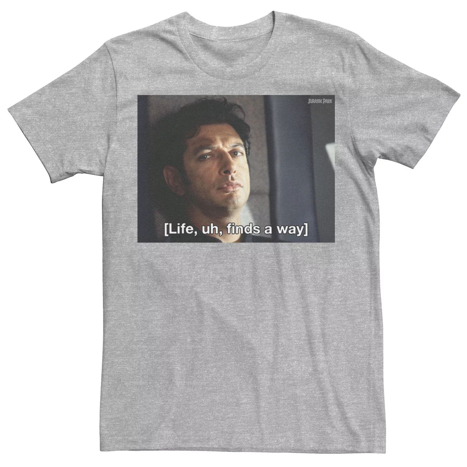 

Мужская футболка Jurassic Park Life Finds A Way Goldblum Jeff Stare Licensed Character