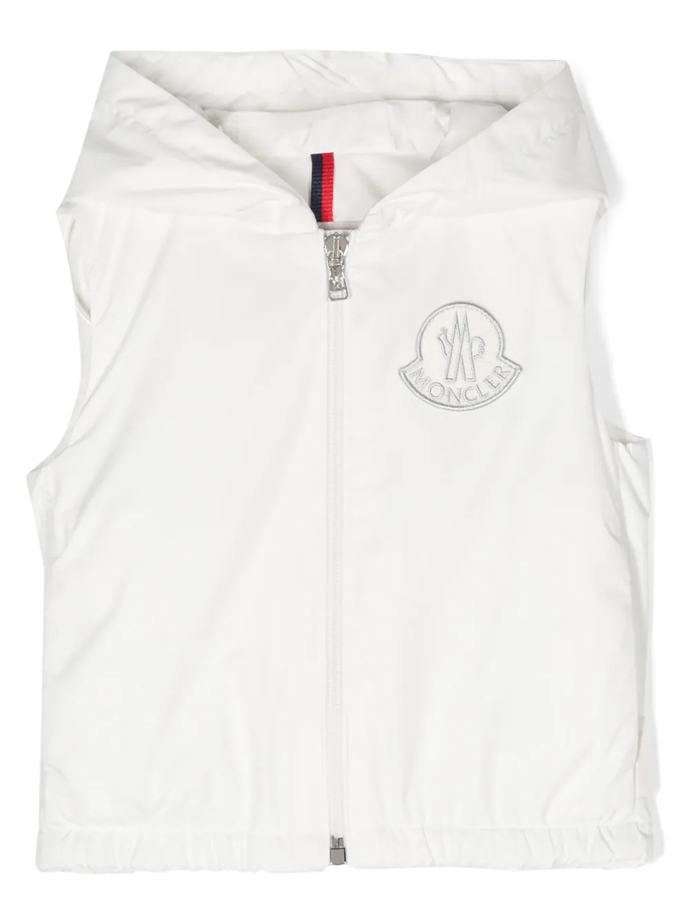 

Жилет Essien с логотипом Moncler Enfant, белый