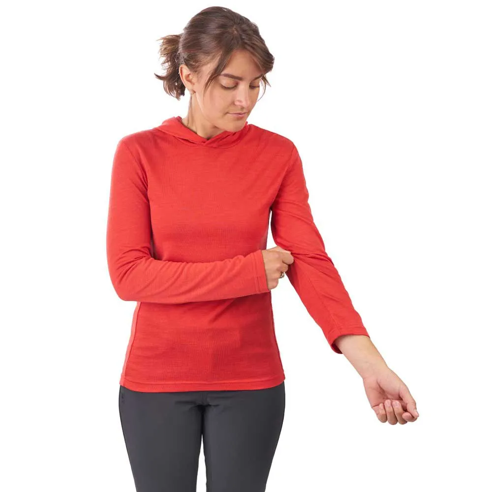 

Футболка с длинным рукавом Chrome Merino Hoodie, оранжевый