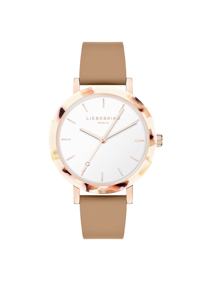 

LIEBESKIND BERLIN Наручные часы Acetate Chic коричневого цвета