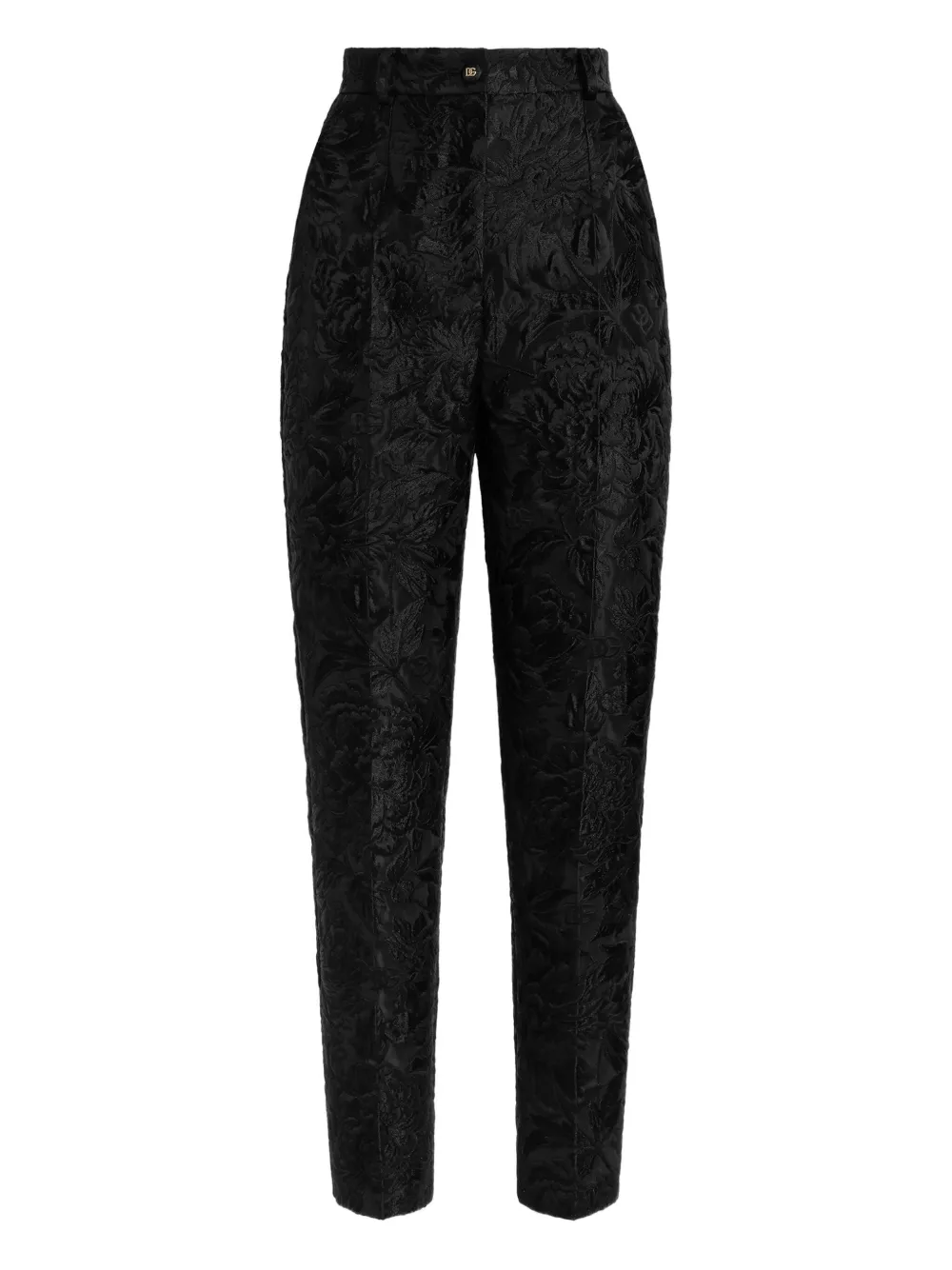 

Жаккардовые брюки DOLCE & GABBANA, черный