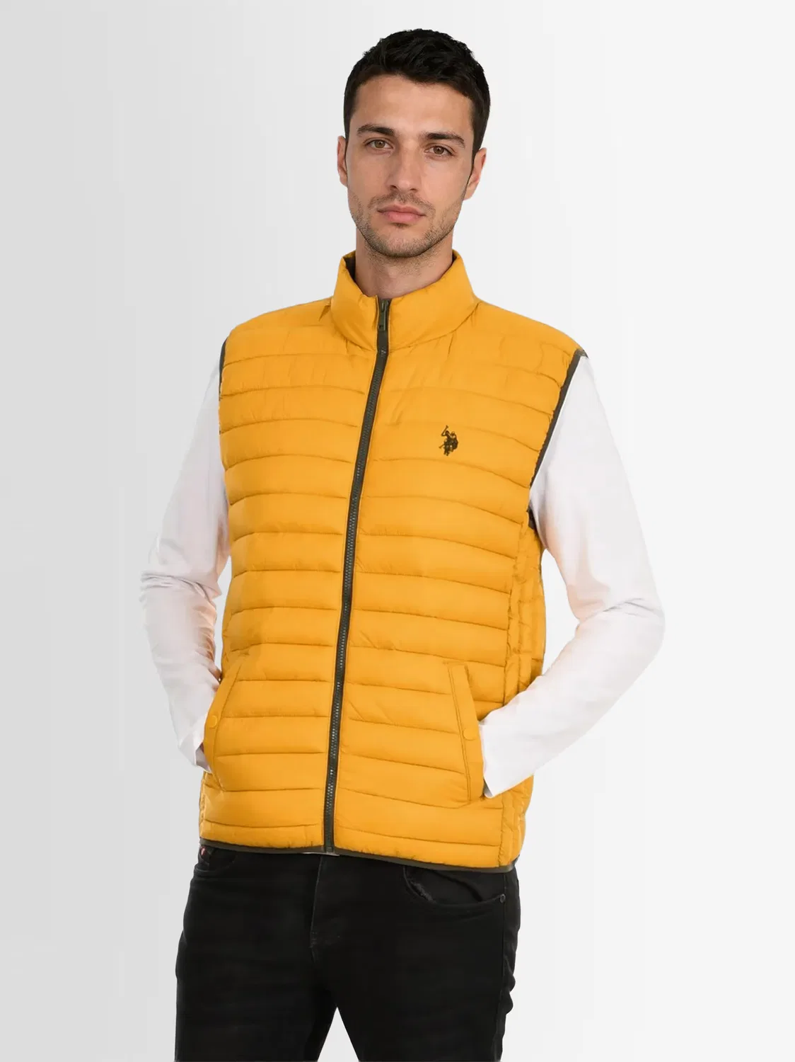 Жилет U.S. Polo Assn., Curry — фото 4