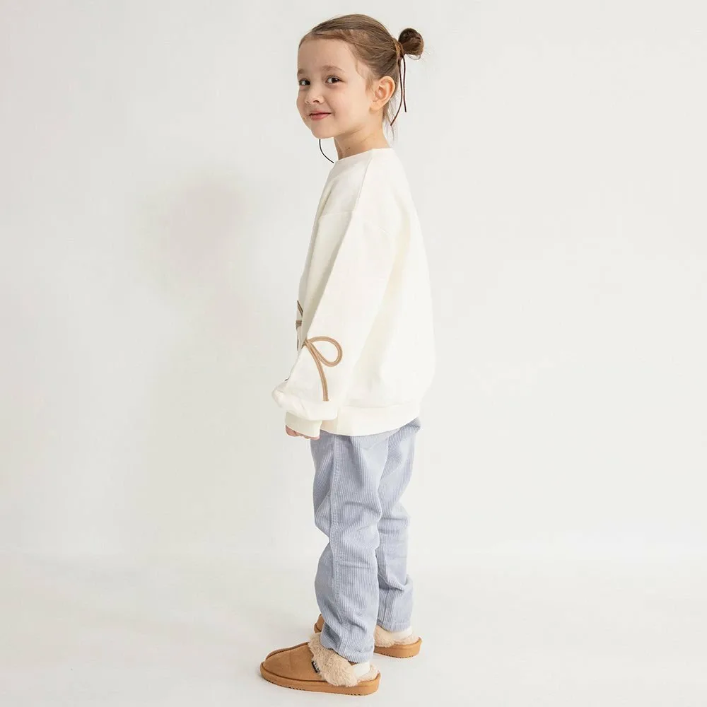 Толстовка с вышитой лентой Branshes, ivory — фото 4