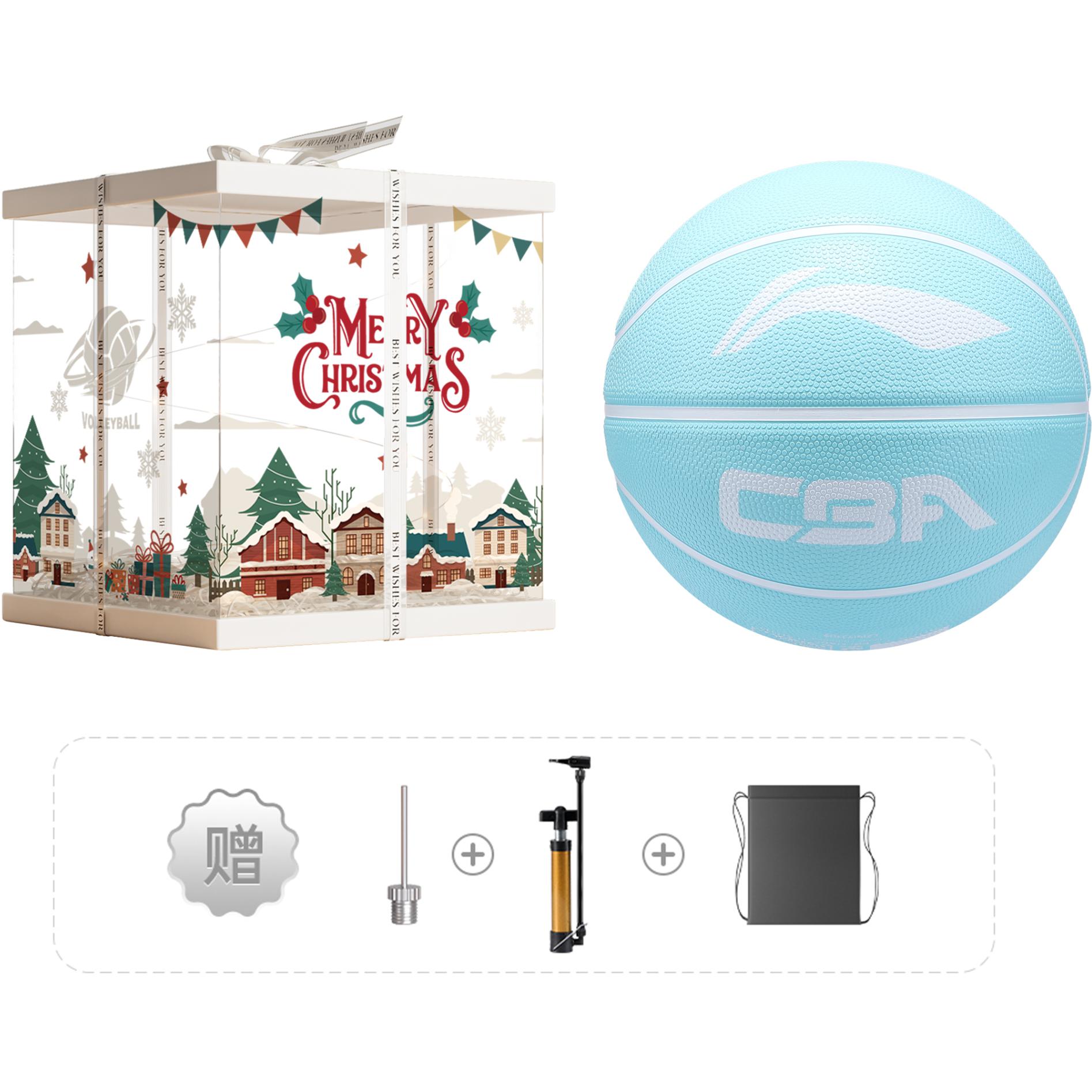 

LINING CBA Collection резиновый баскетбольный мяч Blue размер 7 мяч для тренировок China