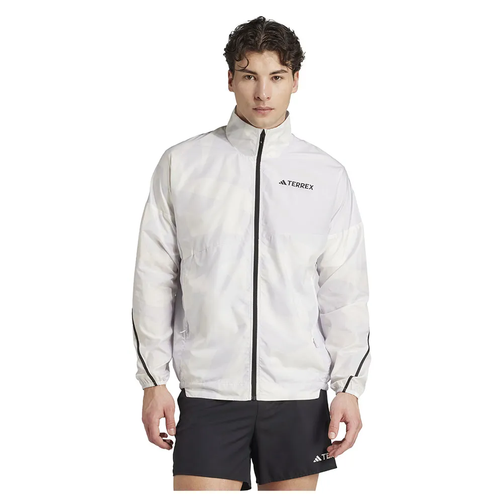 

Ветровка adidas Terrex Mult Printed, серый
