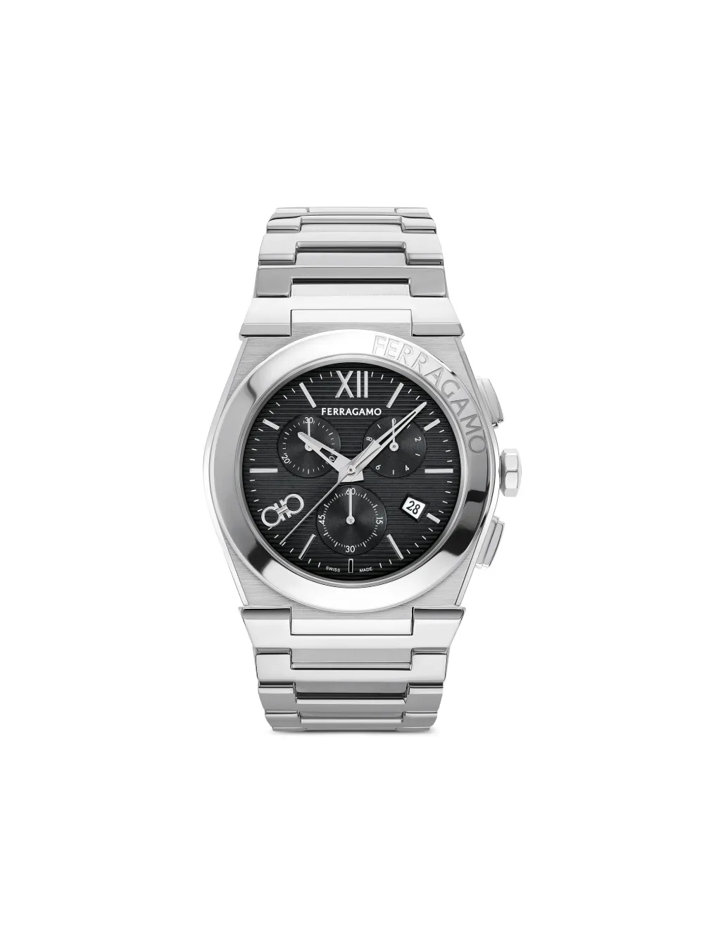 

Наручные часы Vega Chrono 42 мм Ferragamo, черный