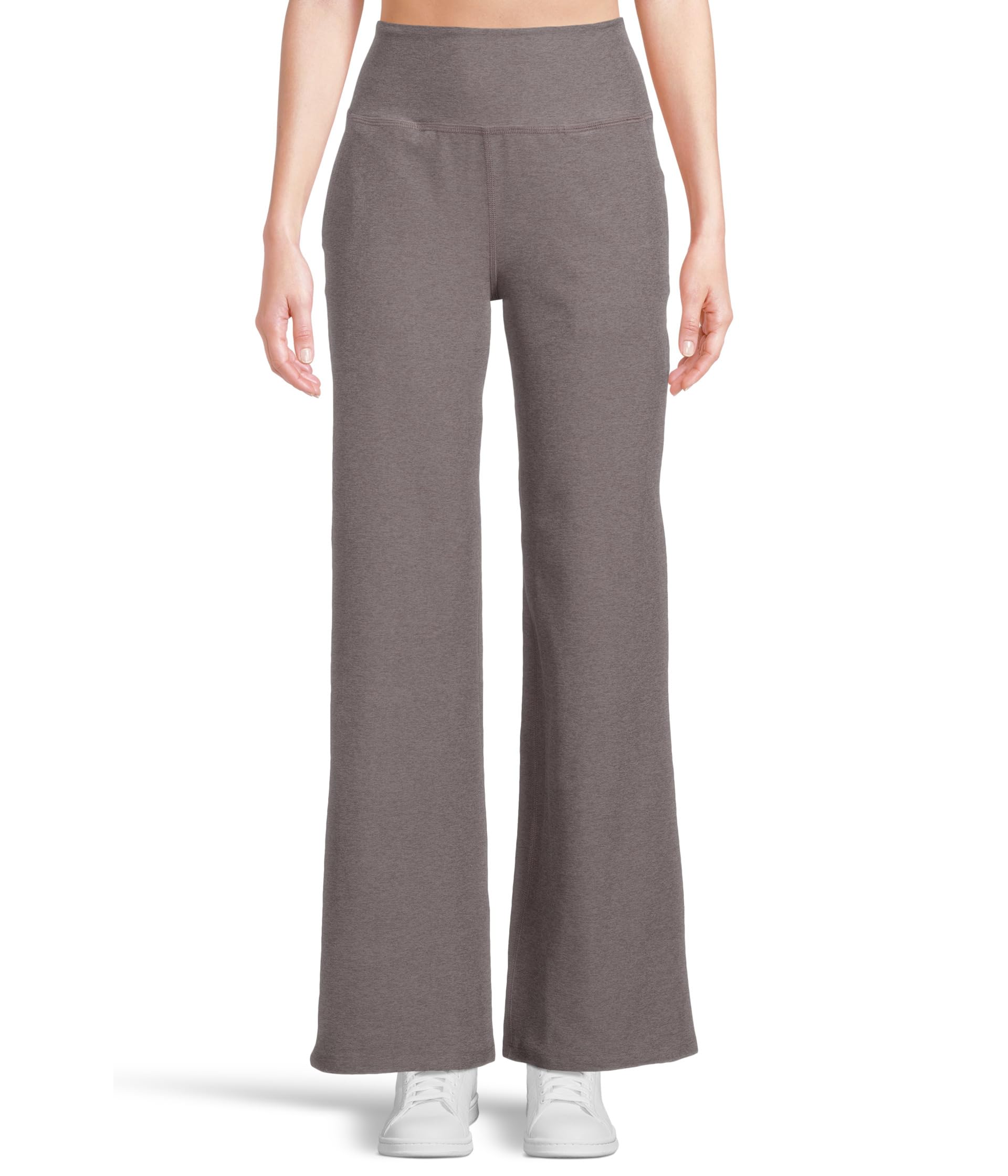 

Брюки Beyond Yoga Spacedye Laid Back Wide Leg Pants, цвет Soft Umber Heather