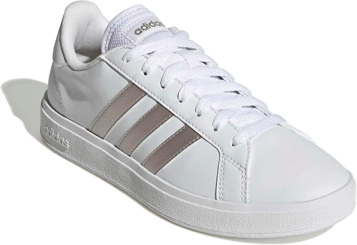 Кроссовки теннисные adidas, цвет Ftwwht/Plamet/Ftwwht — фото 3
