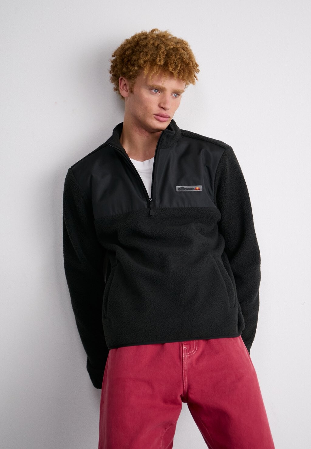 

Флисовый джемпер BARCHI Ellesse, черный