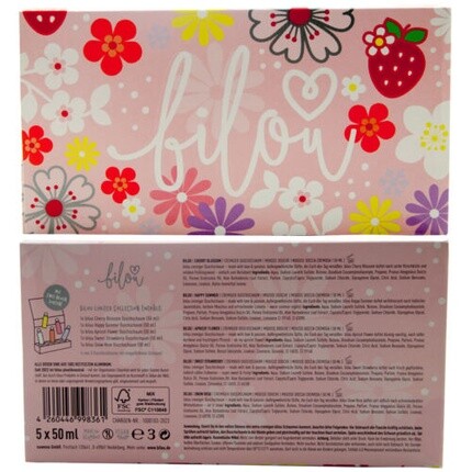 

Подарочный набор Limited Collection 5 шт. Пена для душа по 50 мл каждая Bilou