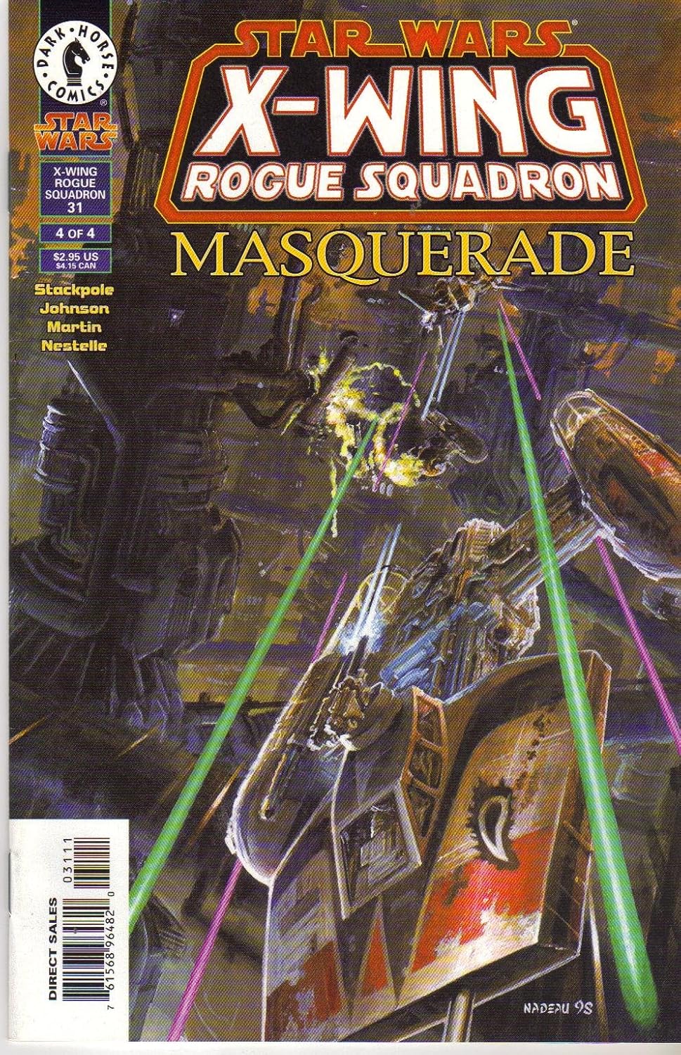 

Star Wars : X- Wing Rogue Squadron #31 - Masquerade 4(of 4) (Dark Horse Comics)