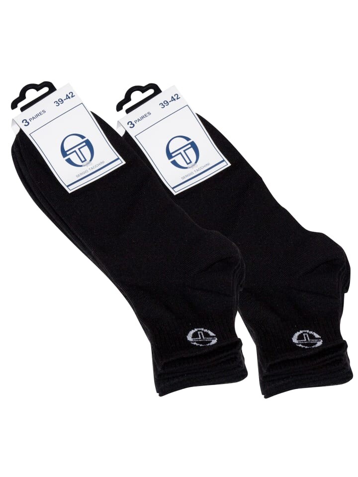 

Носки Sergio Tacchini 6 Paar Quarter Sport, черный