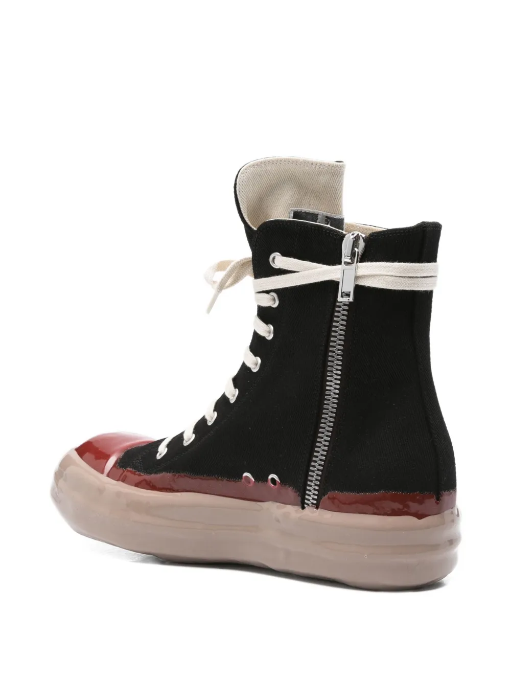 Высокие кроссовки на шнуровке Rick Owens DRKSHDW, черный — фото 3