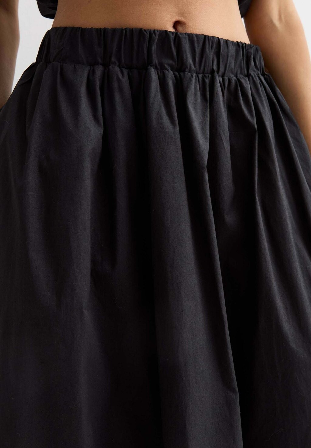 

Юбка макси BUBBLE-HEM New Look, черный