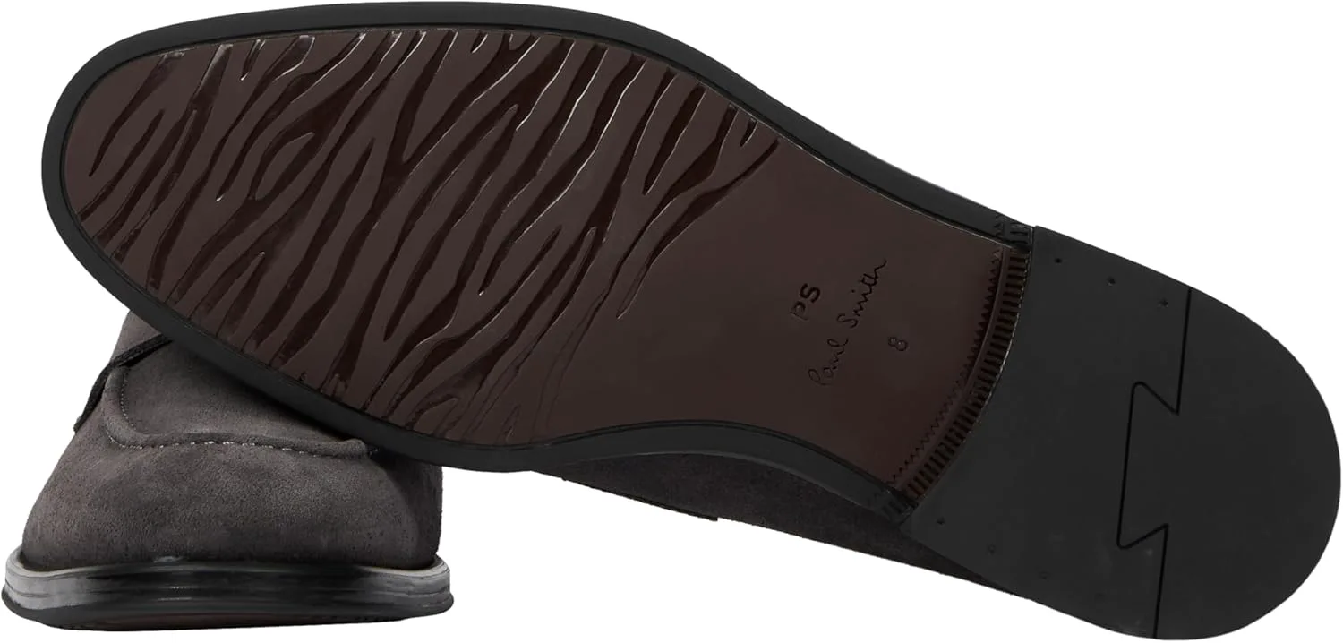 Мужские лоферы Paul Smith Ps Pierce с монетным карманом, серый — фото 2