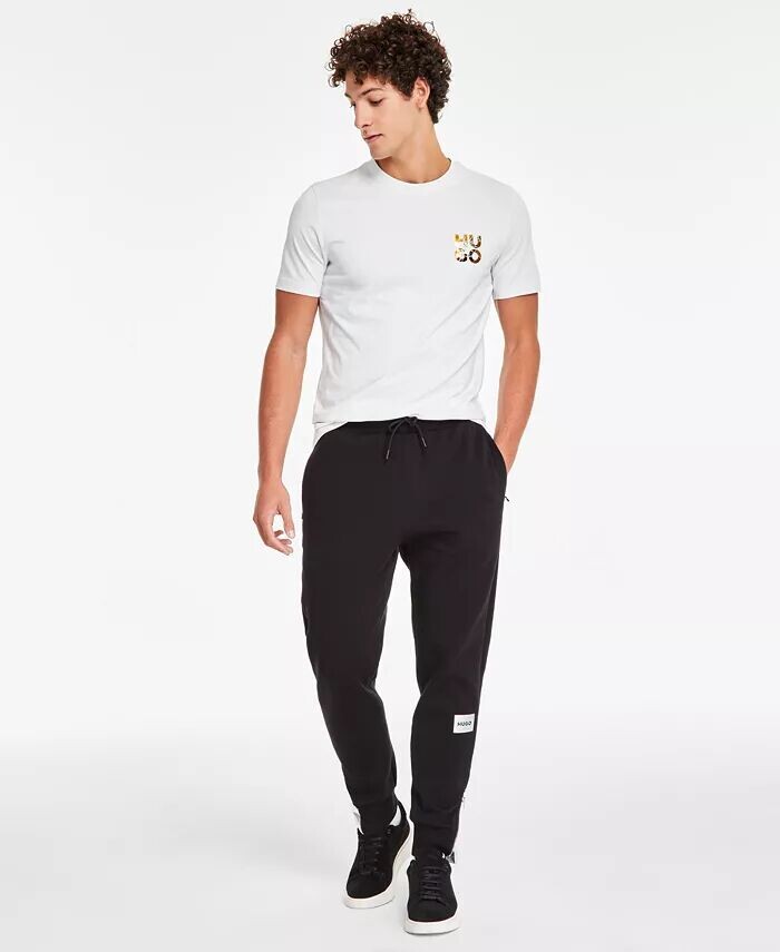 

Мужская футболка HUGO с логотипом Regular-Fit Hugo Boss, коричневый/бежевый