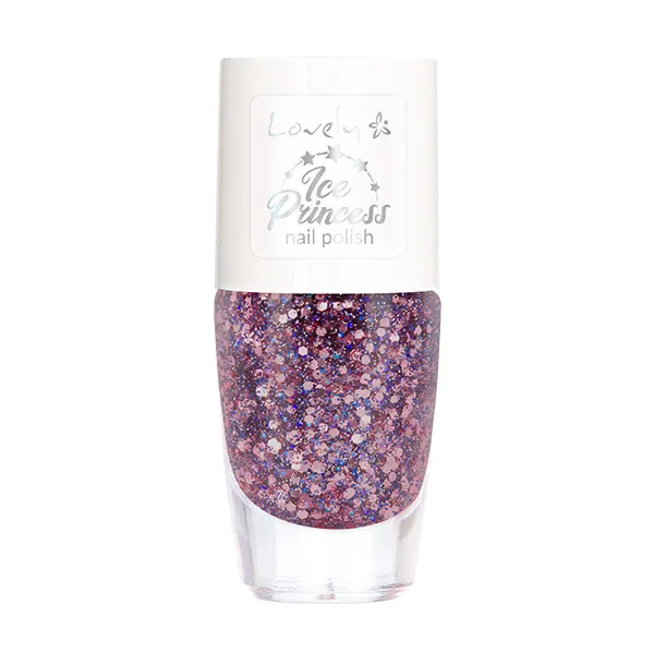 

Лак для ногтей с блестками Ice Princess Nail Polish Lovely, 3