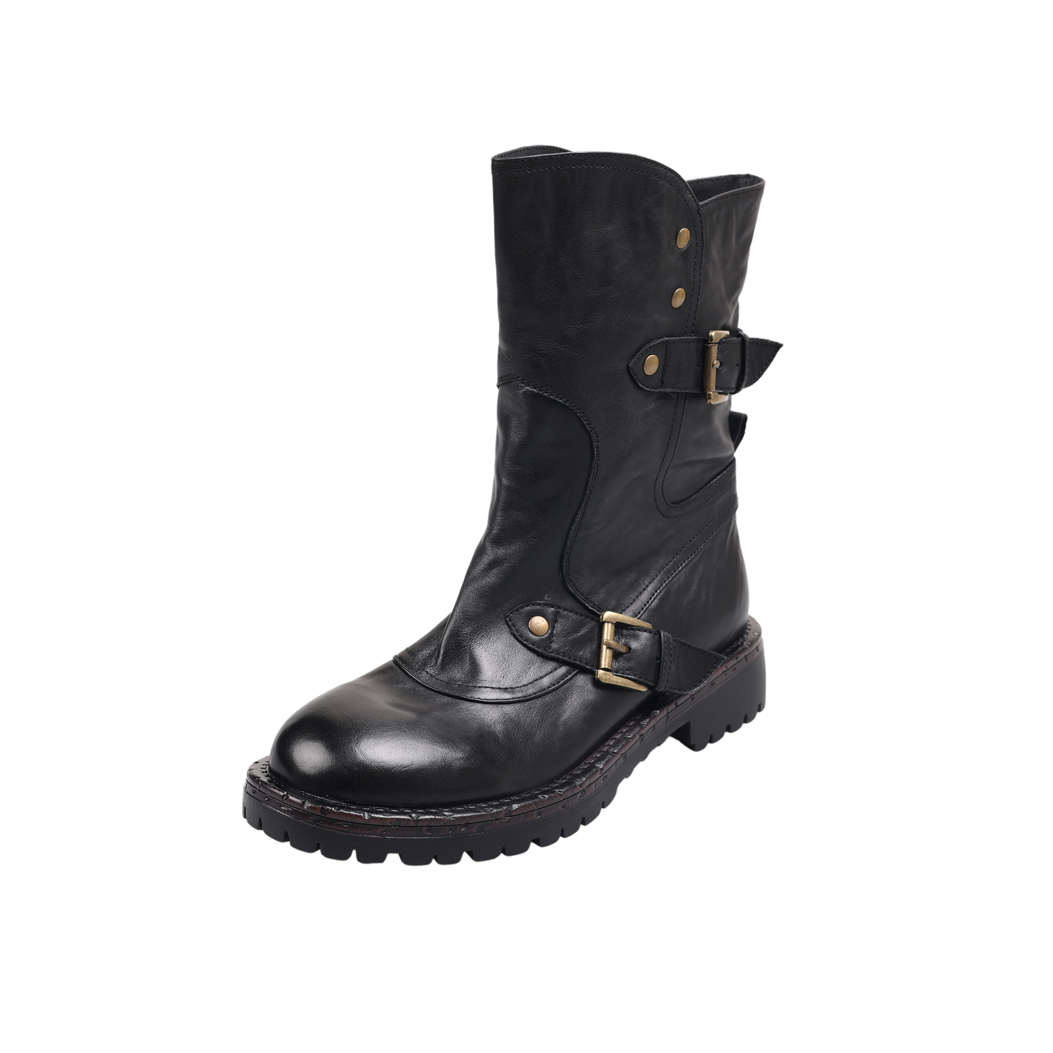 Yeezyy Reezy Женские черные ботинки на каблуке 3,5 см, цвет Black