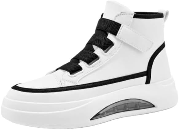 

Модные мужские туфли Minlaidian, высокие повседневные кроссовки, удобная уличная обувь для мужчин, черный