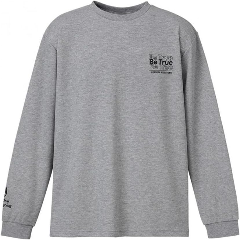 

Длинная футболка Evergreen B-TRUE Dry Mix, тип 1, размер 3L, серая