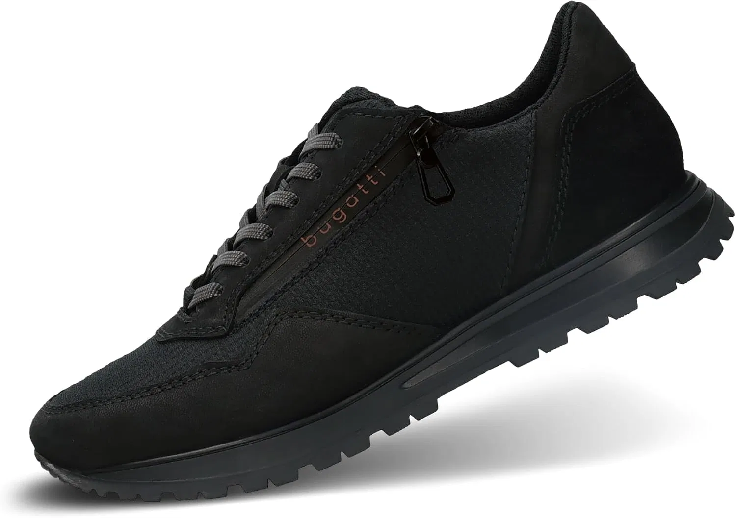Кроссовки bugatti Lace-Up Cognac, 43, Black