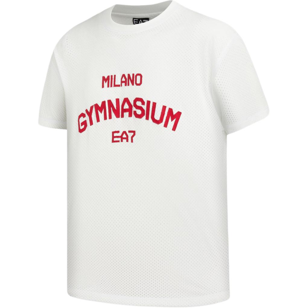 Футболка EA7 SS25 мужская EMPORIO ARMANI, белый — фото 3