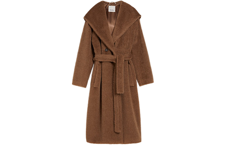 

Женская бархатная куртка цвета умбры 'S MAX MARA, Umber