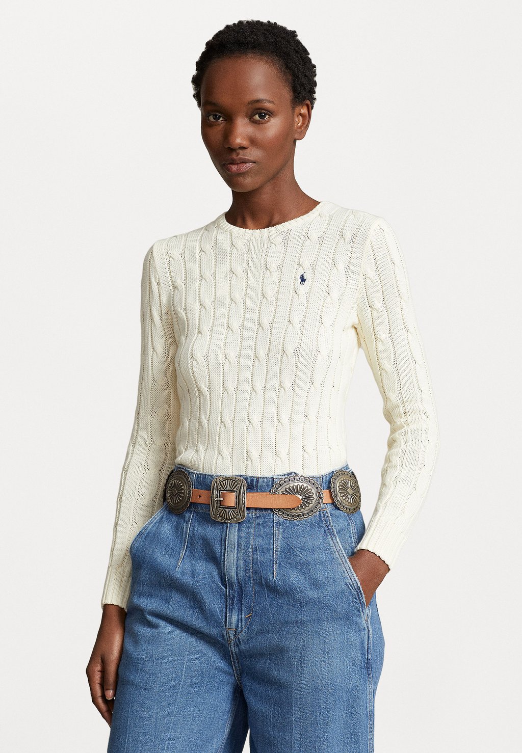 

Свитер Polo Ralph Lauren Julianna Long Sleeve, кремовый, Бежевый;синий, Свитер Polo Ralph Lauren Julianna Long Sleeve, кремовый