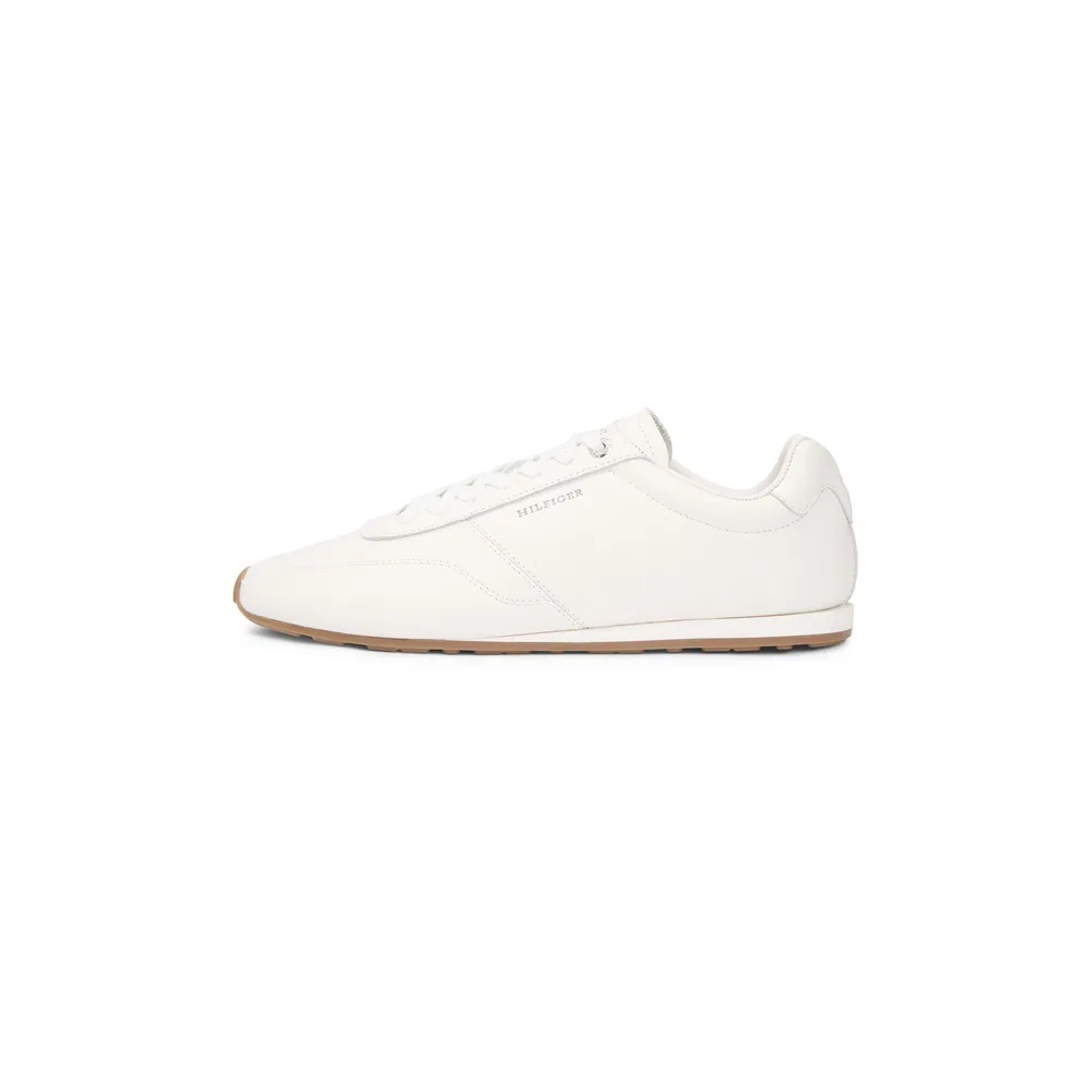 Мужские белые кожаные кроссовки Maxer Low Profile Runner от Tommy Jeans — фото 3
