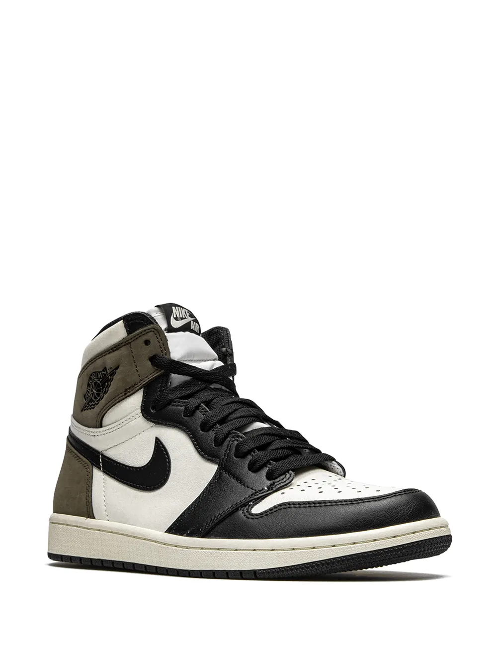 Кроссовки Air  1 Retro Dark Mocha Jordan, белый — фото 2