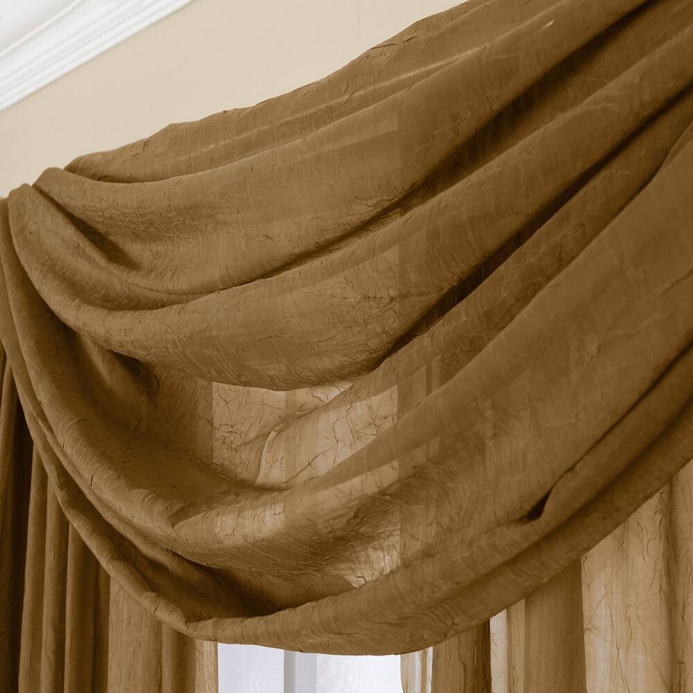 

Миллер Шторы Престон Оконный Шарф Miller Curtains, белый