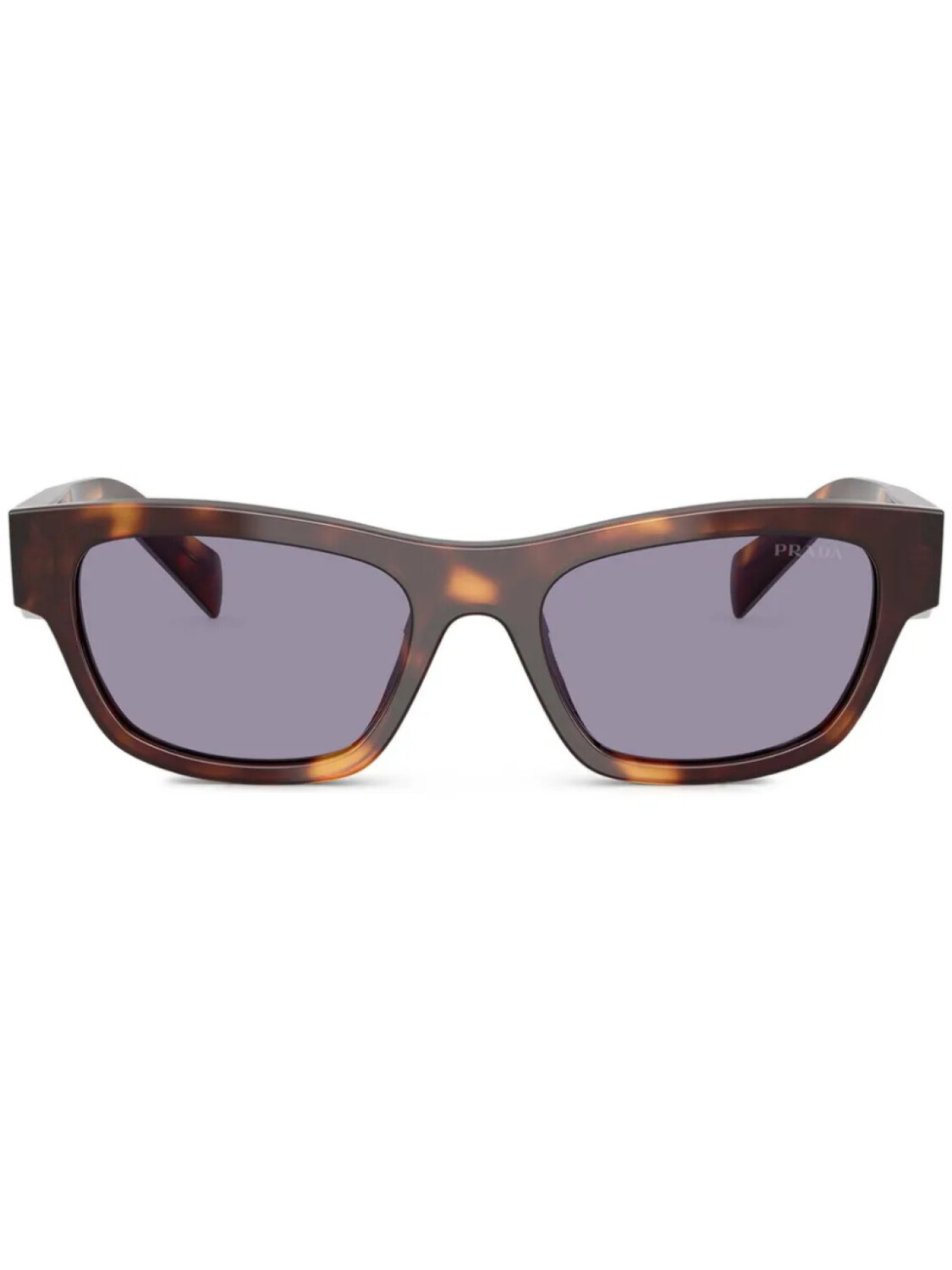 

Prada Eyewear солнцезащитные очки черепаховой расцветки, коричневый