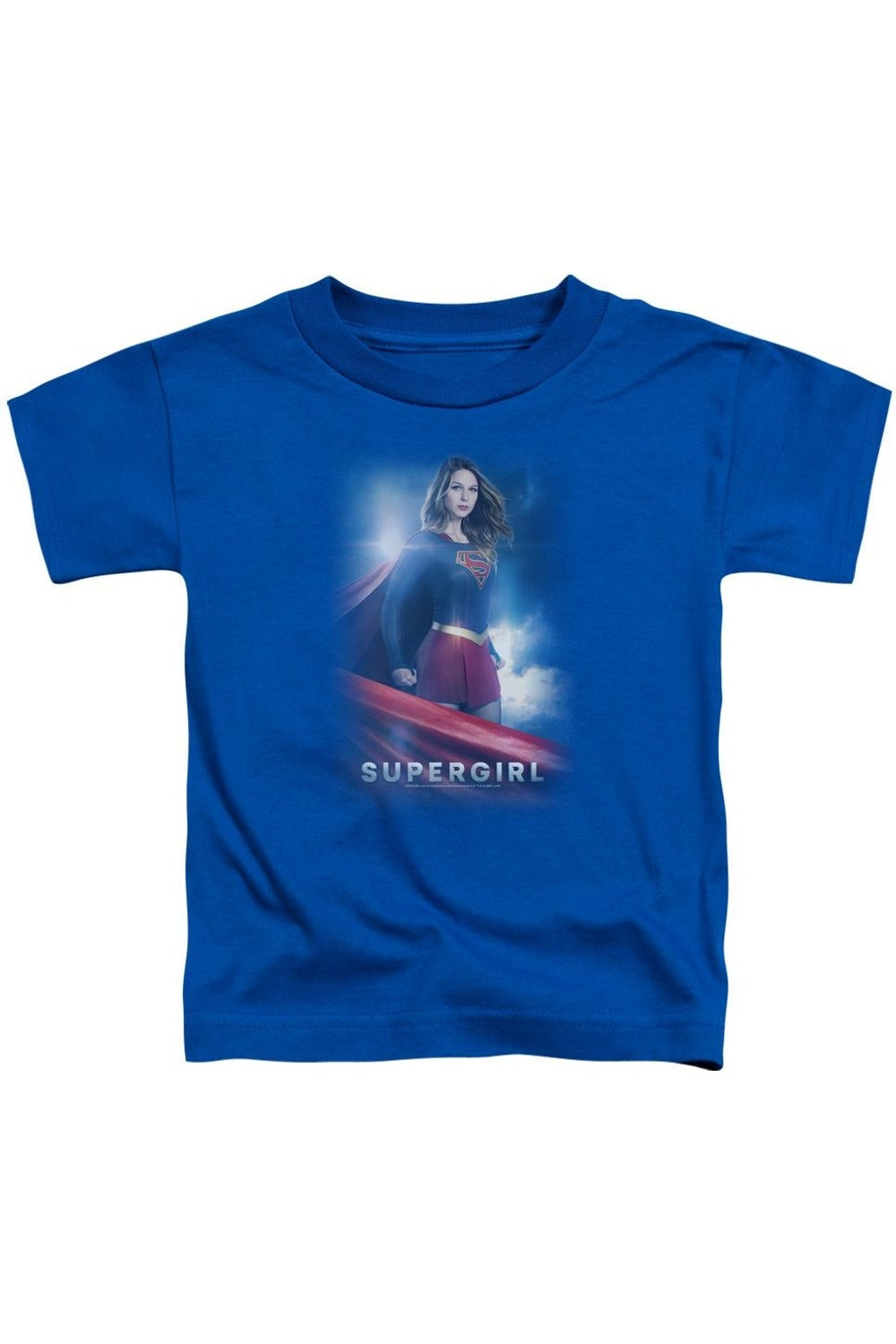 

Футболка с коротким рукавом для девочки Supergirl Kara Zor El Gildan, синий