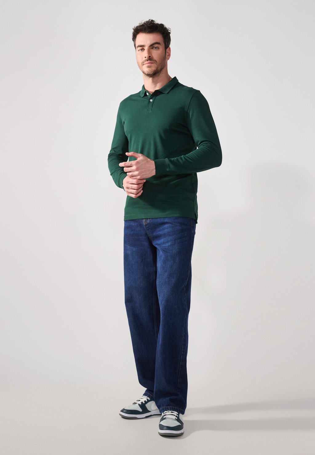 

Рубашка поло 3 PACK - Long sleeved top Pier One by Zalando, бургундия