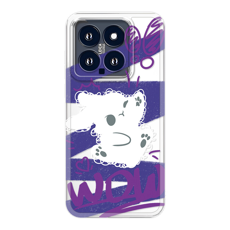 

Чехол для телефона Jiong Bear, DWLBTS139 - Transparent black